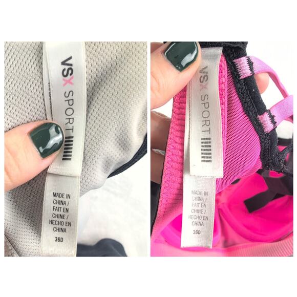 Victoria's Secret Sports Bras (2) HIgh Impact Incredible Underwire Size 36D - Picture 3 of 8